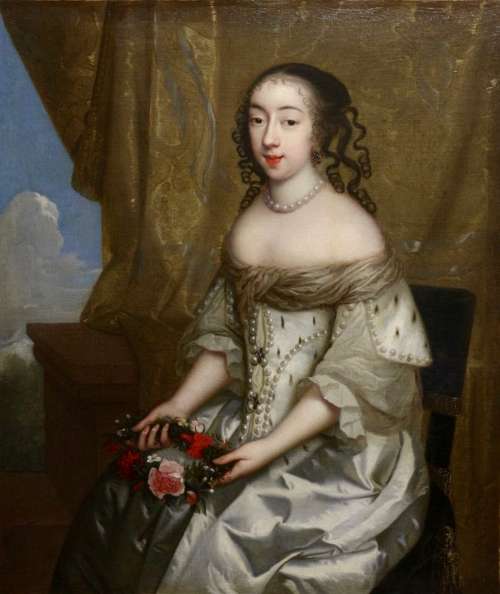 Portrait d&#039;une princesse royale datant du XVIIème siècle||||||