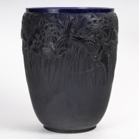 René Lalique ,Vase &quot;Aigrettes&quot;,1926.