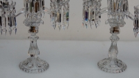 1900′ Paire de Chandeliers Baccarat