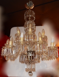 1950′ Lustre 15 Branches 10 + 5 Baccarat