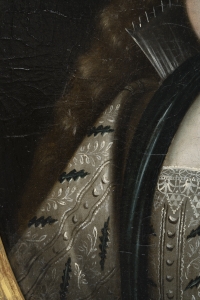 Tableau Portrait Oval D’époque 17eme