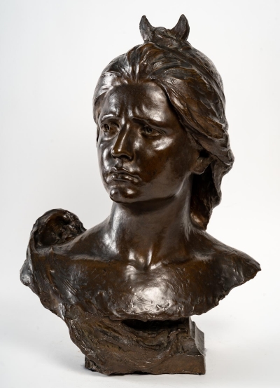 Buste en bronze de Ginberten, Diane||||||||||