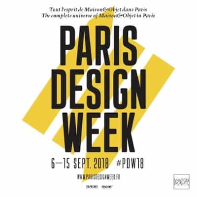 Le Marché Biron participe à la Paris Design Week, du 6 au 15 septembre 2018||