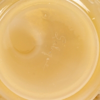 Vase &quot;Ronces&quot; verre butterscotch de René LALIQUE