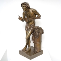 Vendangeur Improvisant Sur Un Sujet Comique (Souvenir de Naples) , Francisque Joseph Duret