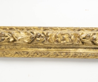 Cadre en bois sculpté doré d&#039;époque Louis XIII