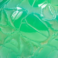 Vase &quot;Gros Scarabées&quot; verre vert jade de René LALIQUE