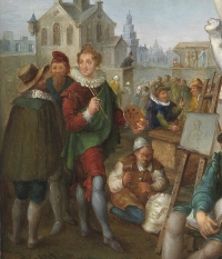 Mercure présidant aux Arts – Ecole flamande vers 1600