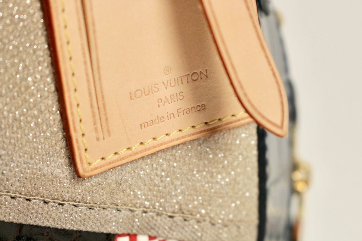 Louis Vuitton Limited Edition Patchwork Tribute Collector's Bag and Case at  1stDibs