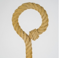 1950 Paire d&#039;appliques en corde Audoux Minet