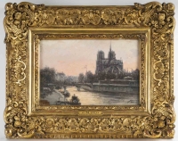 Gaspar MIRO 1859-1930. Notre Dame De Paris