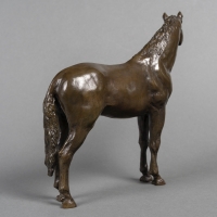 Sculpture - Cheval , Jean - François Leroy - Bronze