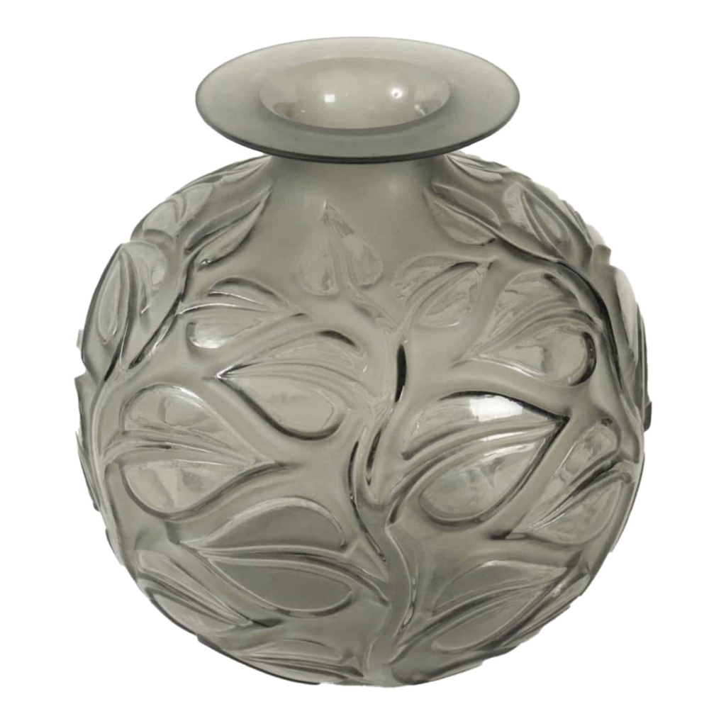 René Lalique (1860-1945) vase Sophora gris René Lalique (1860-1945) vase Sophora gris