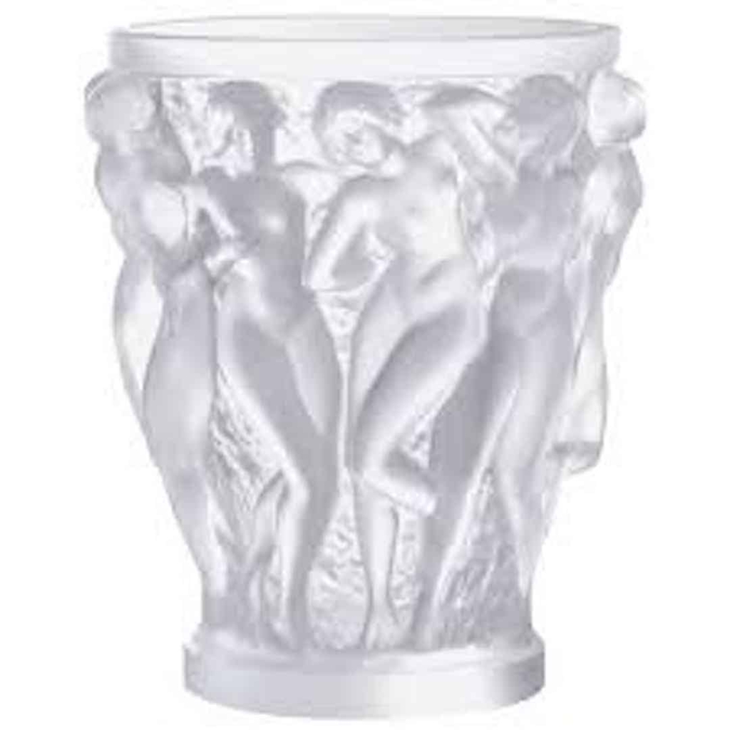 Lalique france Vase Bacchantes 