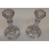 1950' Baccarat Paire de Bougeoirs pour Chandeliers 1950' Baccarat Paire de Bougeoirs pour Chandeliers