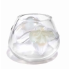 Lalique France Vase "orchidée" opalescent ||||||