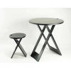 Talon Roger ensemble d'appoint:table et tabouret |||