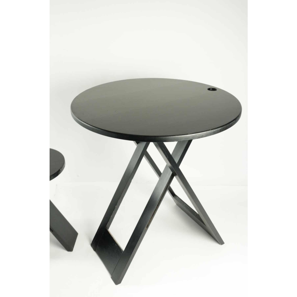 Talon Roger ensemble d'appoint:table et tabouret Talon Roger ensemble d'appoint:table et tabouret