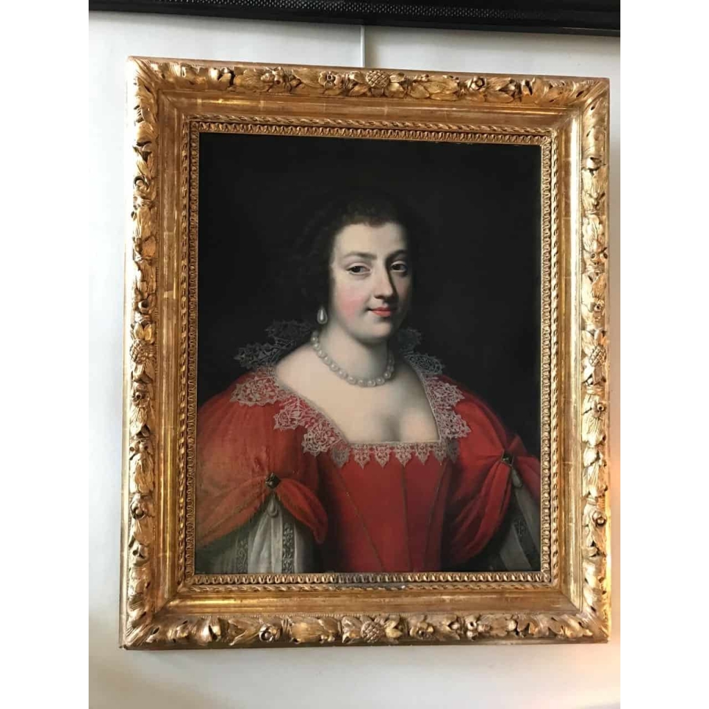 Peinture sur toile, école française 1630. Ref: Charles 05 ||||