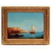 Alfred August Felix Bachman Venice The Lagoon, Painting 19th Century Circa 1890 ||||