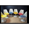 Eero SAARINEN (1910-1961) et Edition KNOLL 7 chaises modèle tulipe |||||