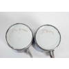 Paire de tasses monture argent XlXe Paire de tasses monture argent XlXe