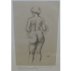 MAILLOL Aristide Nu de dos Lithographie 1926 |