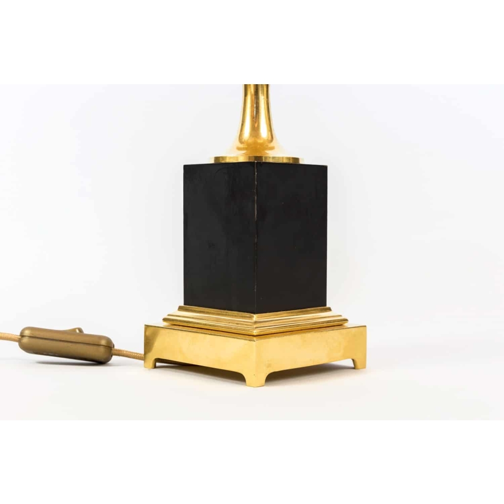 Maison Charles, Lampe Grenade en bronze doré, vers 1970 Maison Charles, Lampe Grenade en bronze doré, vers 1970