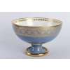 Coupe de la Manufacture de Sèvres bleu pâle et or datée et signée 1864 ||||||||||