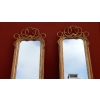 1850/80 Paire de Miroirs au Mercure N 3 .2m21 x 0m47 1850/80 Paire de Miroirs au Mercure N 3 .2m21 x 0m47