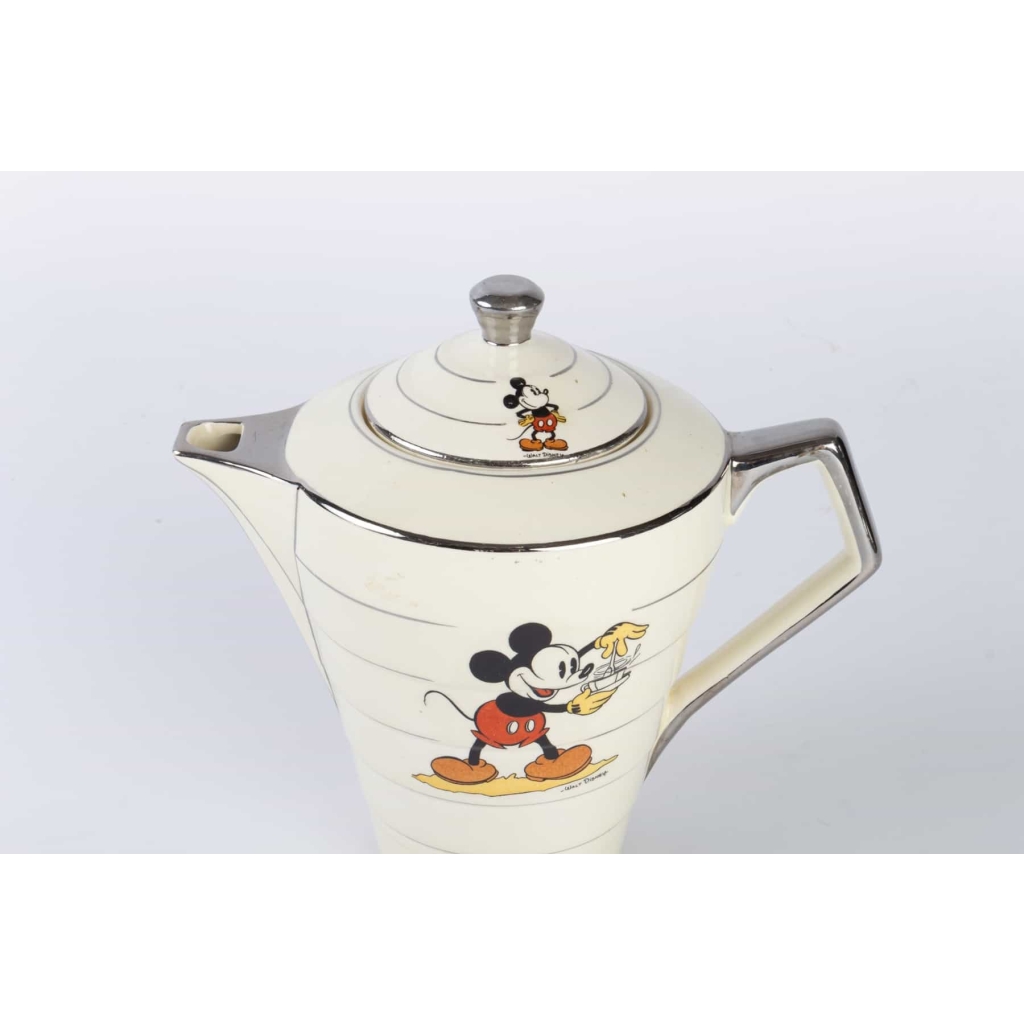 Service Mickey Mouse ( Faience de Onnaing ) Walt Disney 1930 Service Mickey Mouse ( Faience de Onnaing ) Walt Disney 1930