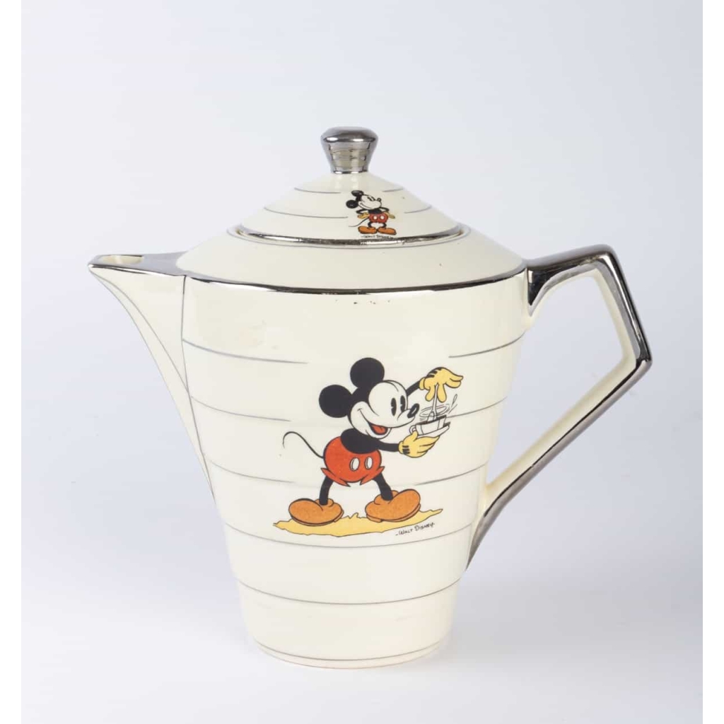 Service Mickey Mouse ( Faience de Onnaing ) Walt Disney 1930 Service Mickey Mouse ( Faience de Onnaing ) Walt Disney 1930