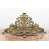 A French Late 19th Century Louis XV st. Ormulu Inkwell. |||||||