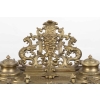 A French Late 19th Century Louis XV st. Ormulu Inkwell. A French Late 19th Century Louis XV st. Ormulu Inkwell.