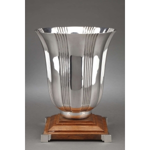 Orfèvre LAPPARRA - Vase en argent massif époque ART DECO ||||||