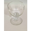 Suite de Huit 8 Verres à Vin "Tonnerre" verre blanc de René LALIQUE Suite de Huit 8 Verres à Vin "Tonnerre" verre blanc de René LALIQUE