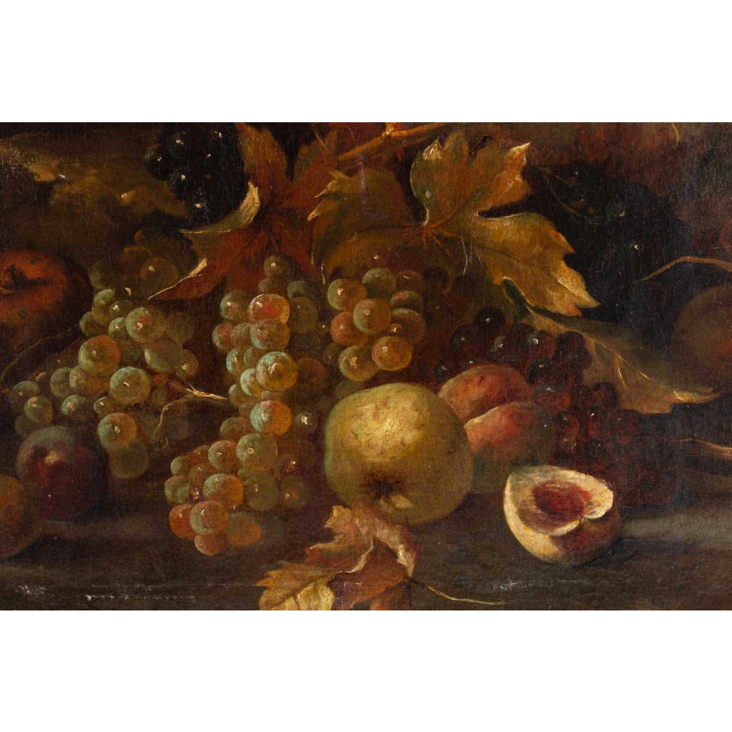 Tableau de H. Velten Nature morte aux Fruits XIXème Tableau de H. Velten Nature morte aux Fruits XIXème