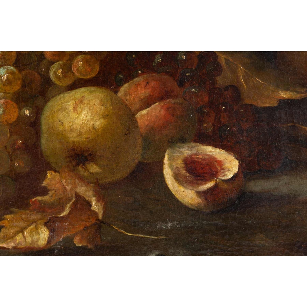 Tableau de H. Velten Nature morte aux Fruits XIXème Tableau de H. Velten Nature morte aux Fruits XIXème