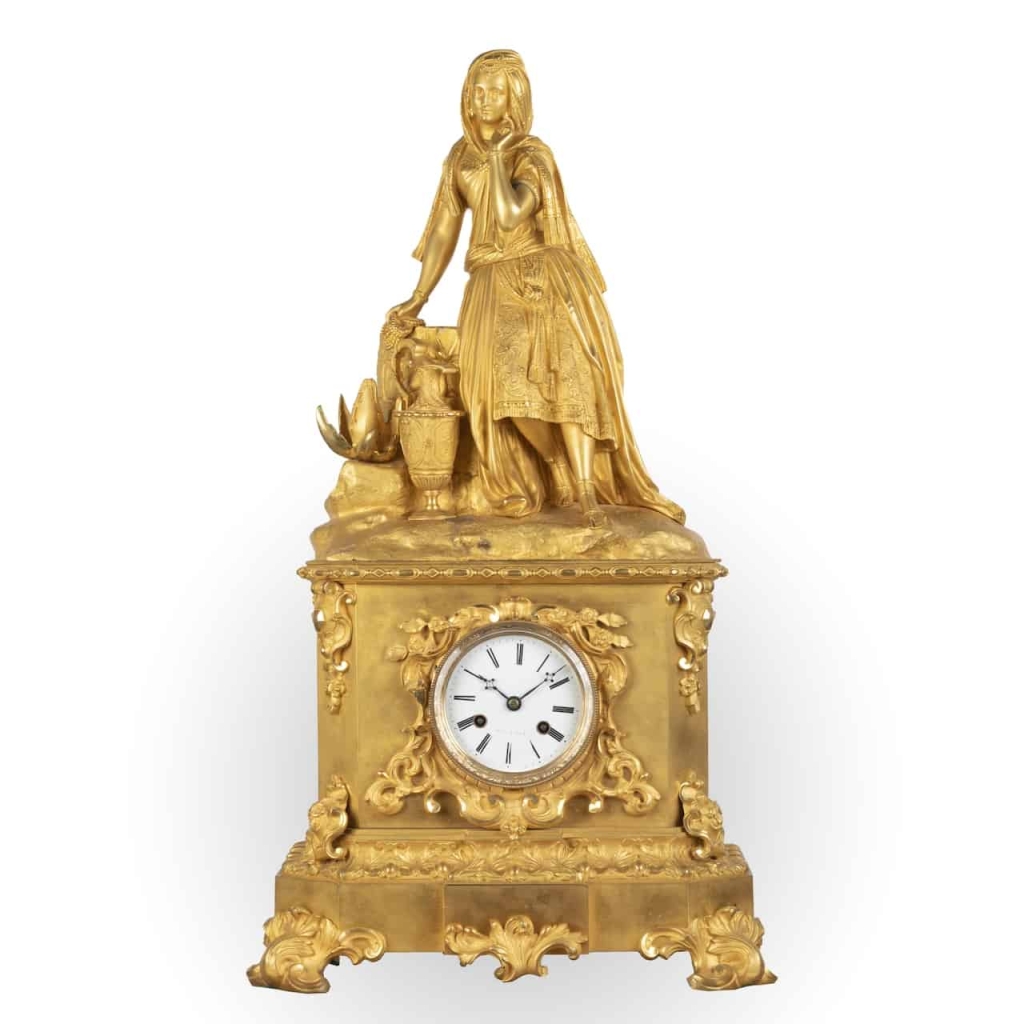 A French 19th Century Louis Philippe Ormulu Orientalist Clock |||||||