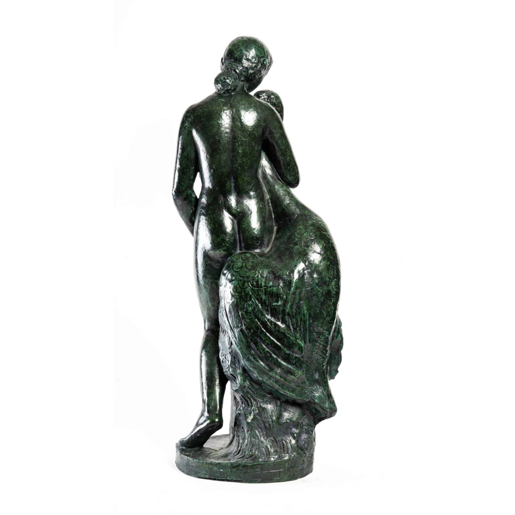 Leda et le cygne par Auguste Guenot Leda et le cygne par Auguste Guenot