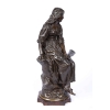 A French Late 19th Century Bronze "La Joueuse à La Mandoline" by Paul Eugène Mengin (1853-1937) A French Late 19th Century Bronze "La Joueuse à La Mandoline" by Paul Eugène Mengin (1853-1937)