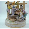 Groupe En Porcelaine - Pressoir Avec Enfants - Meissen XXème Groupe En Porcelaine - Pressoir Avec Enfants - Meissen XXème