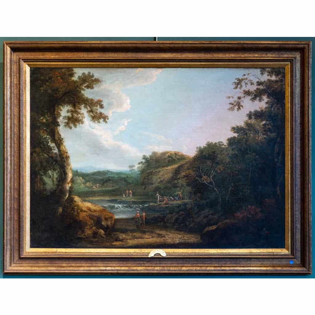 Richard Wilson 1714-1782. Paysages aux chutes d'eau. |||||||