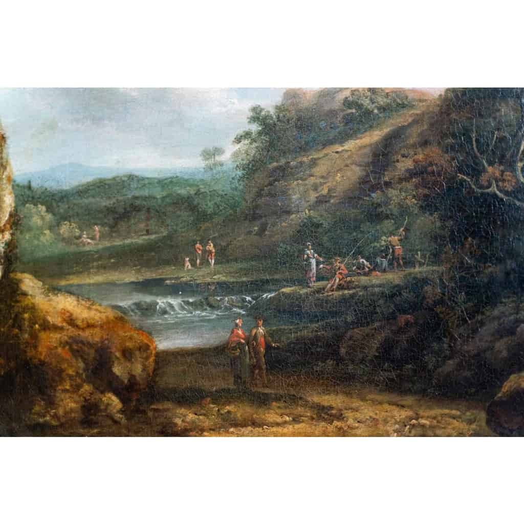 Richard Wilson 1714-1782. Paysages aux chutes d'eau. Richard Wilson 1714-1782. Paysages aux chutes d'eau.