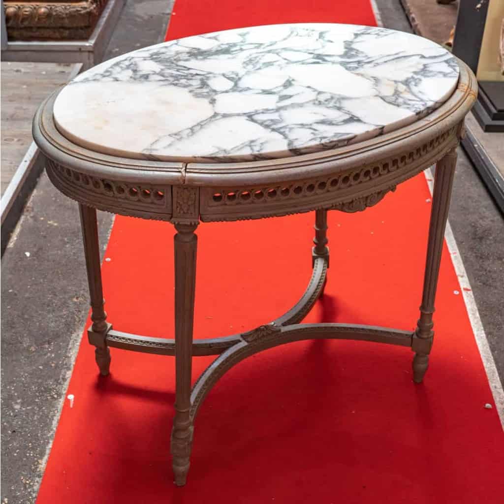 Table de milieu style louis XVI, XIXème siècle ||||||