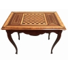 Table à jeux 18ème siècle de style Louis XV en noyer Travail Grenoblois |||||