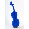 Violon bleu signé Mickael (pièce unique), XXIème siècle Violon bleu signé Mickael (pièce unique), XXIème siècle