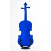 Violon bleu signé Mickael (pièce unique), XXIème siècle Violon bleu signé Mickael (pièce unique), XXIème siècle