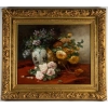 Henri Cauchois (1850 - 1911) : Nature morte aux bouquets de roses. ||||||||