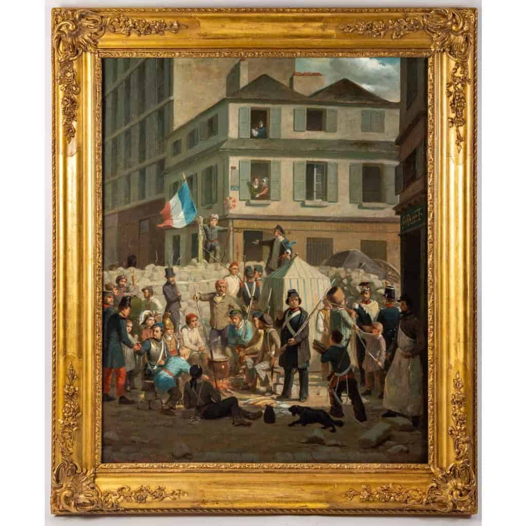 Richard Edmond Flatters 1822-1876. La révolution de 1848. |||||||